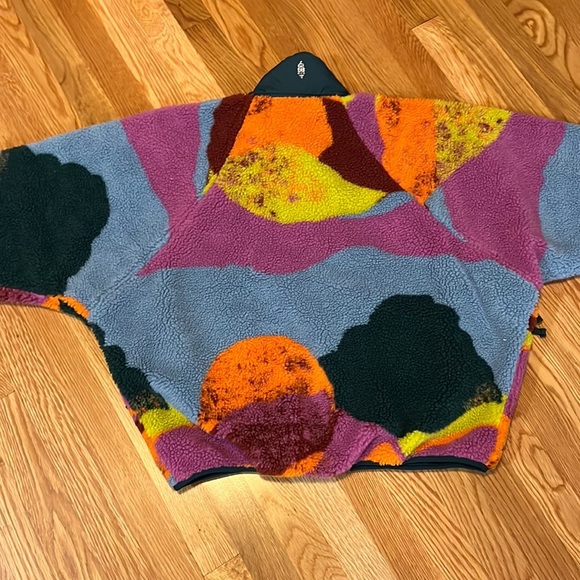 Free People Hit the Slopes Printed Color Block Jacket Size Large NWT - Picture 14 of 15